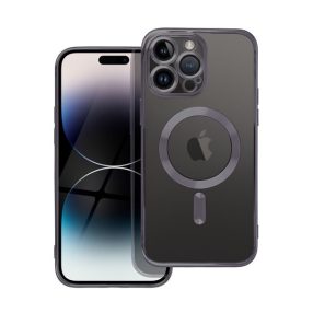   Electro Mag Apple iPhone 16 MagSafe kompatibilis hátlap tok, fekete