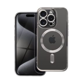   Electro Mag Apple iPhone 16 Pro MagSafe kompatibilis hátlap tok, szürke