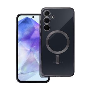   Electro Mag Samsung Galaxy A55 MagSafe kompatibilis hátlap tok, fekete