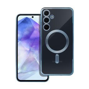   Electro Mag Samsung Galaxy A55 MagSafe kompatibilis hátlap tok, kék