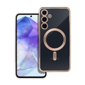   Electro Mag Samsung Galaxy A55 MagSafe kompatibilis hátlap tok, arany