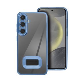   Glam Samsung Galaxy A15 5G / A15 4G szilikon tok kameravédő-lencsével, kék