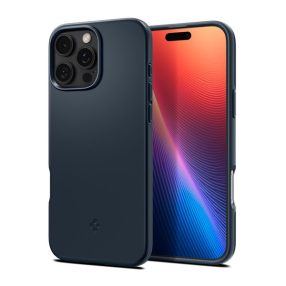   Spigen Thin Fit MagFit Apple iPhone 16 Pro Max tok, Metal Slate MagSafe, szürke