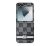 DKNY PU Leather Checkered Pattern and Stripe Samsung Galaxy Z Flip 6 / Flip 7 FE hátlap tok, fekete