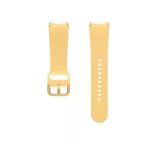 Samsung Galaxy Watch 6 /Watch 6 Classic szilikon gyári óraszíj, S/M, sárgabarack (ET-SFR93SBEGEU)