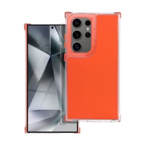   Matrix Samsung Galaxy S24 FE hátlap tok kameravédő peremmel, narancssárga