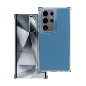   Matrix Samsung Galaxy S24 FE hátlap tok kameravédő peremmel, kék