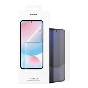   Samsung Galaxy S24 FE visszatükröződést gátló kijelzővédő fólia, áttetsző