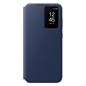   Samsung Galaxy S24 FE Smart View Wallet, gyári flip tok, kék