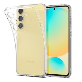   Spigen Liquid Crystal Samsung Galaxy S24 FE tok, Crystal Clear, átlátszó