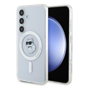   Karl Lagerfeld IML Choupette S24 MagSafe tok, átlátszó KLHMS24SHFCCNOT