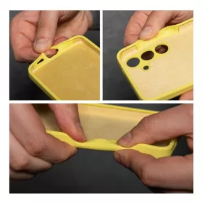 2mm Xiaomi Redmi 14C szilikon tok, sárga