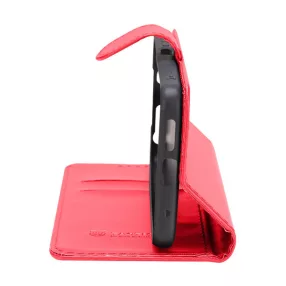  Tactical Field Notes Xiaomi Redmi 14C flip/oldalra nyíló tok, piros