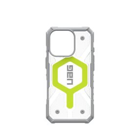 UAG Pathfinder iPhone 16 Pro Clear Magsafe tok, Active Neon