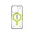 UAG Pathfinder iPhone 16 Pro Clear Magsafe tok, Active Neon