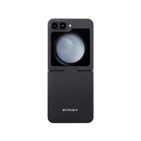   Pitaka MagEZ Case 5 Samsung Galaxy Z Flip 6 / Flip 7 FE MagSafe tok, Black/gray