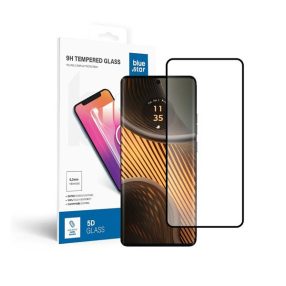   Blue Star Motorola Edge 50 Ultra tempered glass kijelzővédő üvegfólia, fekete