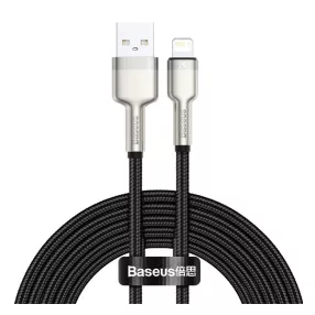Baseus Cafule USB-Lightning kábel, 2,4A, 2m, fekete