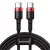 Baseus Cafule USB-C / USB-C adatkábel, 100W 2m, fekete-piros