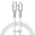 Baseus Cafule USB-C / Lightning kábel, 20W, 1m, fehér