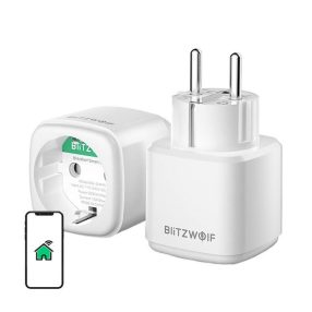   BlitzWolf BW-SHP15 okos hálózati aljzat, ZigBee, 3680W, fehér