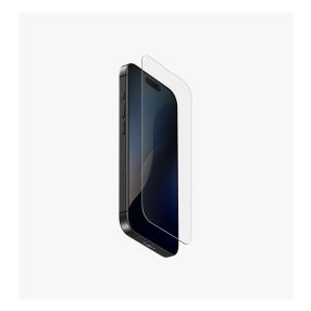   Uniq Optix Clear iPhone 16 tempered glass kijelzővédő fólia, átlátszó