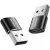 Joyroom S-H152 USB-A-USB-C adapter fekete (2db)