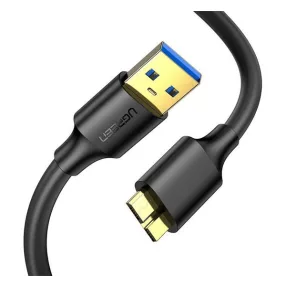 Ugreen USB 3.0 - micro USB 3.0 kábel, 0,5m, fekete