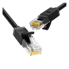  Ugreen Ethernet hálózati patchkábel RJ45 Cat 6 UTP 1000Mbps, 2m, fekete