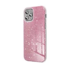 Xiaomi Redmi 14C csillámos hátlap tok, rózsaszín