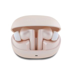   Guess Capsule ANC/ENC TWS vezeték nélküli fülhallgató zajszűréssel, rózsaszín