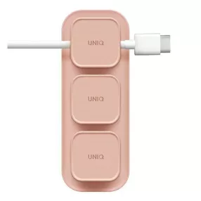 Uniq Pod mágneses kábelrendező, rózsaszín