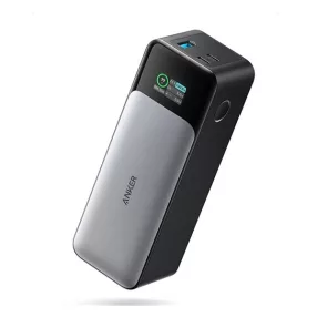   Anker Powerbank GaNPrime USB-C Input/Output, USB-A+USB-C Output 24000mAh, 140W,  fekete (A1289011)