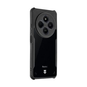   Tactical Quantum Stealth Xiaomi Redmi 14C 4G/Poco C75 tok, fekete/átlátszó