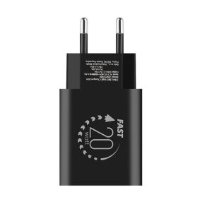 OBAL:ME USB-C hálózati adapter, 20W, fekete