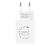 OBAL:ME USB-C hálózati adapter 10W + USB-A-USB-C kábel, 1m, fehér