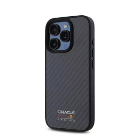   Red Bull Shiny Logo iPhone 16 Pro Max Carbon Magsafe tok, fekete