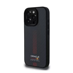  Red Bull Powerbar iPhone 16 Pro Max Carbon MagSafe tok, fekete