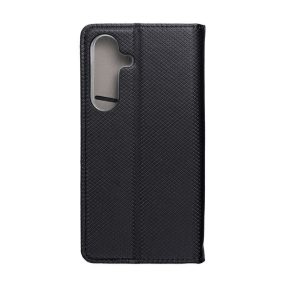 Magnet Samsung Galaxy S25 mágneses flip tok, fekete