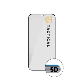   Tactical Glass Shield 5D Apple iPhone 12 Pro/12 Pro kijelzővédő üvegfólia, fekete