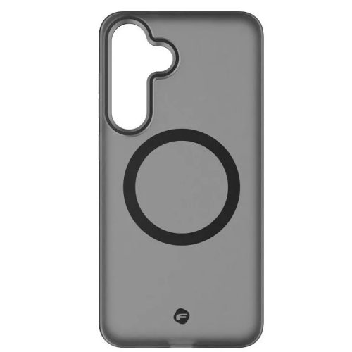 Forcell F-Protect Levels Samsung Galaxy S25 Ultra ütésálló MagSafe tok, átlátszó-fekete
