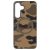 Forcell F-Protect Levels Samsung Galaxy S25 ütésálló MagSafe tok, Camo, barna-szürke
