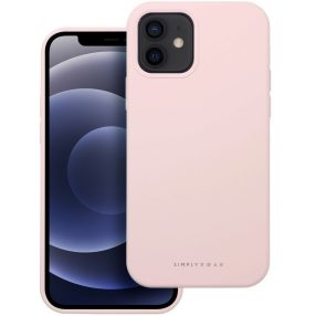   Roar Samsung Galaxy S25+ prémium szilikon tok velúr béléssel, világos rózsaszín