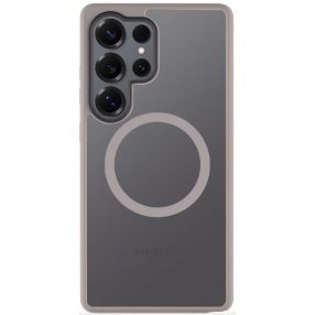   Tactical MagForce Hyperstealth Samsung Galaxy S25 Ultra hátlap tok, áttetsző/világosszürke