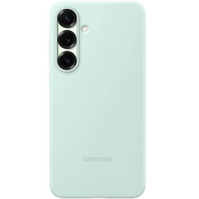   Samsung Galaxy S25 Silicone Cover, gyári szilikon tok, menta