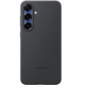   Samsung Galaxy S25+ Silicone Cover, gyári szilikon tok, fekete