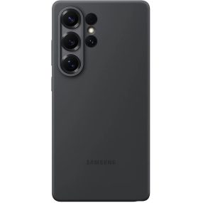   Samsung Galaxy S25 Ultra Silicone Cover, gyári szilikon tok, fekete