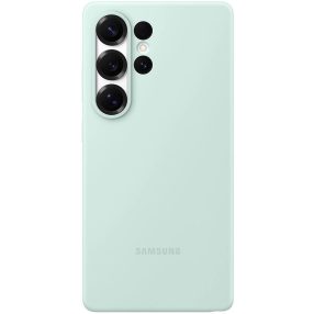   Samsung Galaxy S25 Ultra Silicone Cover, gyári szilikon tok, menta