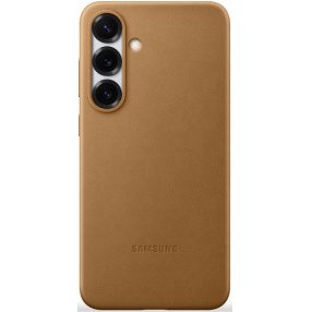 Samsung Galaxy S25+ vegán gyári bőrtok, arany