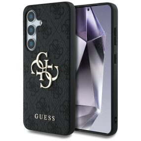   Guess Big 4G Logo Classic Logo Samsung Galaxy S25+ kemény hátlap tok, fekete